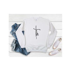 Trendy sweatshirt--Christian Faith Custom made